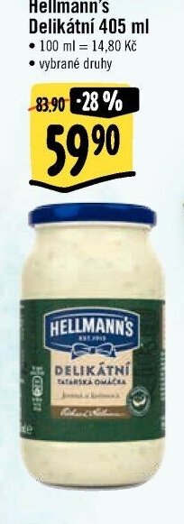 Hellmann's Delikátní 405 ml