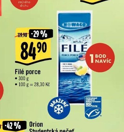 Filé porce