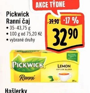 Pickwick Ranní čaj