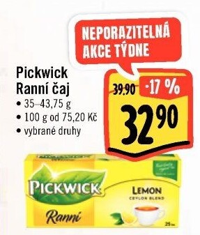 Čaj Ranní Pickwick