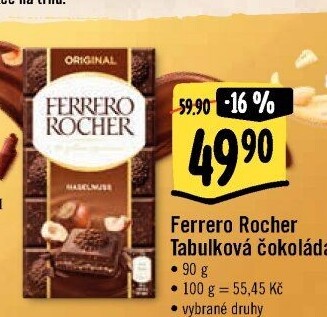 Čokoláda Ferrero