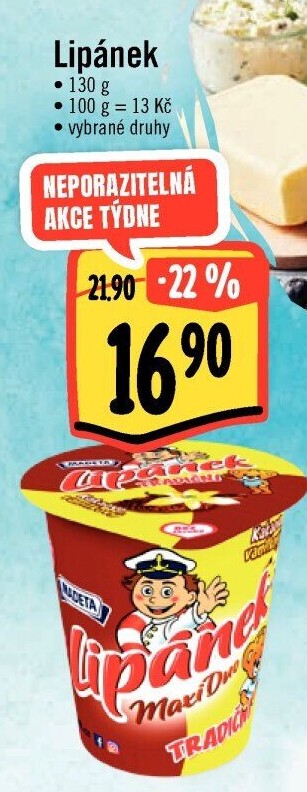 Dezert Lipánek Madeta