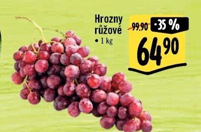 Hrozny růžové