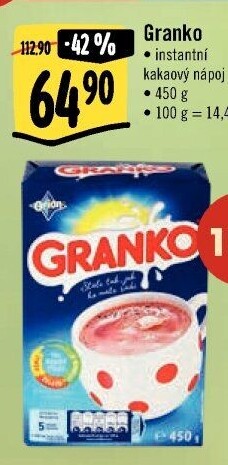 Instantní kakao Granko