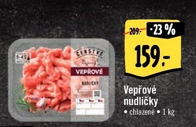 Maso vepřové nudličky Albert