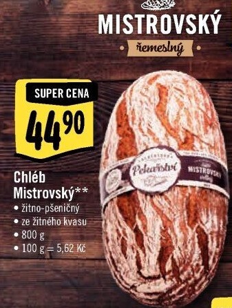 Mistrovský chléb Albert