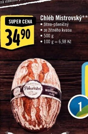 Mistrovský chléb Albert