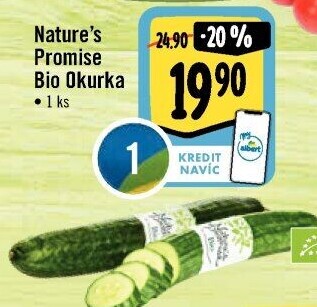 Okurka hadovka bio Nature'