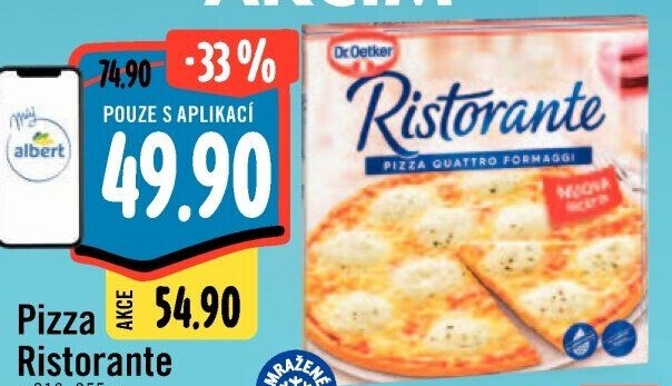 Pizza mražená Ristorante Dr. Oetker