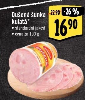 Šunka dušená kulatá standard Krásno