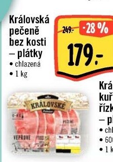 Vepřová pečeně bez kosti Královská Albert