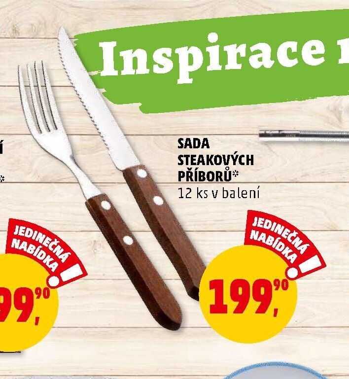 Sada steakových příborů
