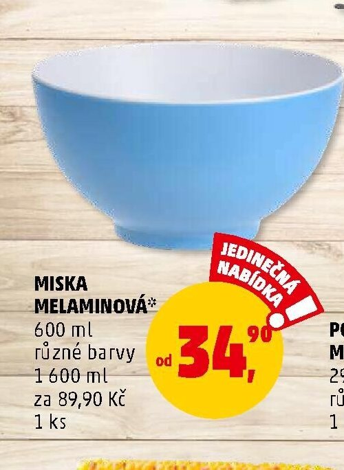 Miska melaminová