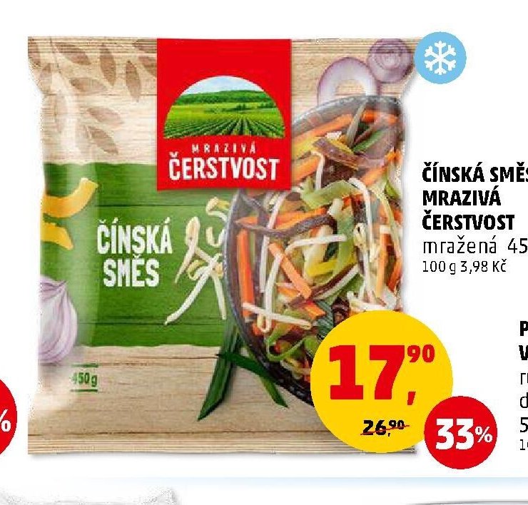 Čínská směs mražená Čerstvost