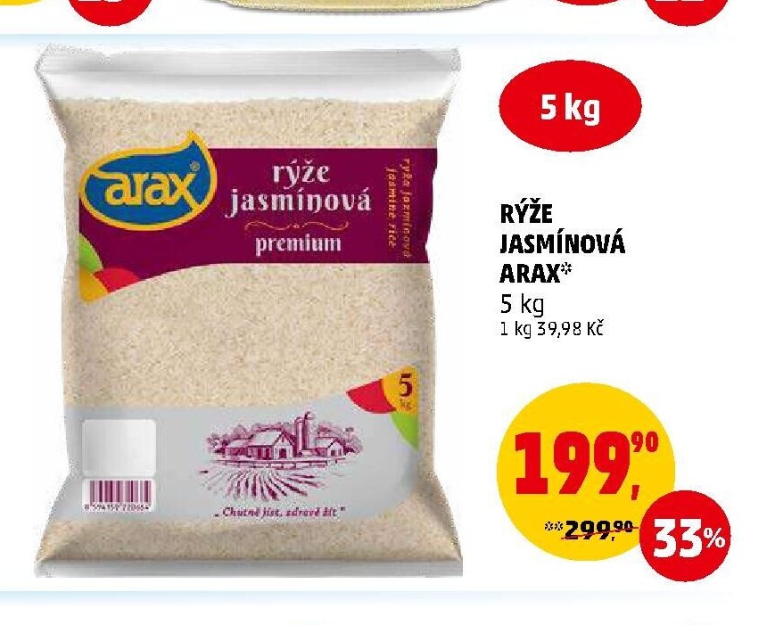 Rýže jasmínová Arax