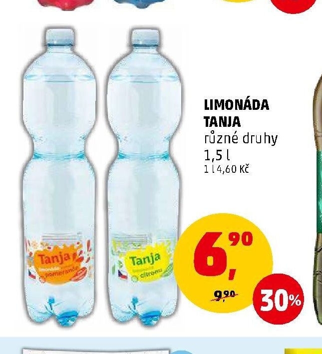LIMONÁDA TANJA různé druhy
