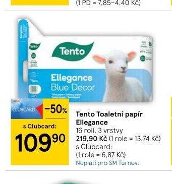 Tento Toaletní papír Ellegance