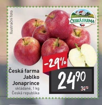Česká farma Jablko Jonaprince