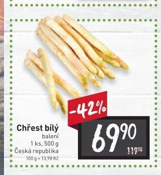 Chřest bílý