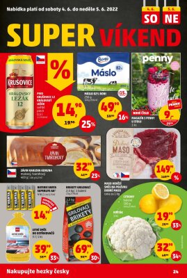 akční leták Penny Market 2.6.2022-8.6.2022