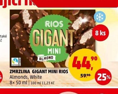 Zmrzlina Gigant Mini Rios