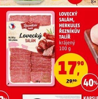 Lovecký salám, Herkules Řezníkův talíř
