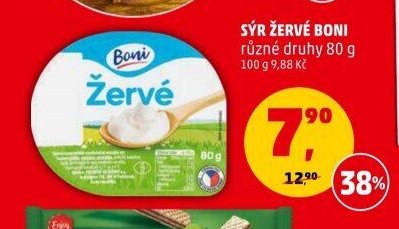 Sýr žervé Boni