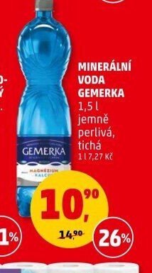 Minerální voda Gemerka