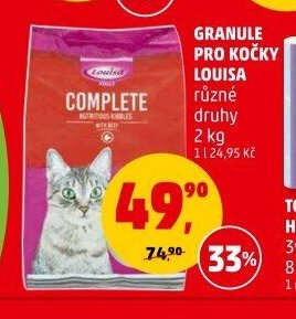 Granule pro kočky Louisa