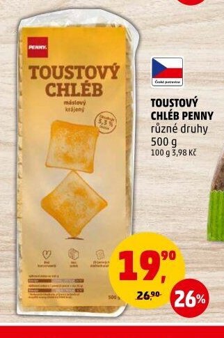 TOUSTOVÝ CHLÉB PENNY