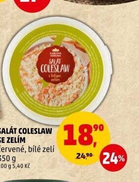 Salát Coleslaw se zelím