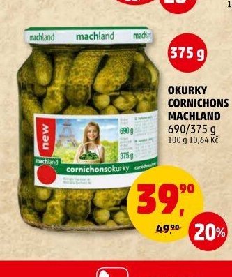 Okurky Cornichons Machland