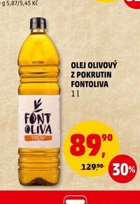 Olej olivový z pokrutin Fontoliva