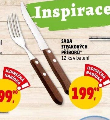 Sada steakových příborů