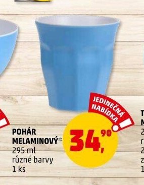 Pohár melaminový