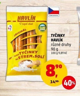 TYČINKY HAVLÍK