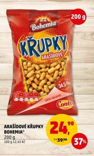 ARAŠÍDOVÉ KŘUPKY BOHEMIA