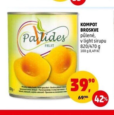 Kompot broskve