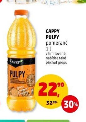 CAPPY PULPY pomeranč