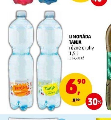 LIMONÁDA TANJA různé druhy