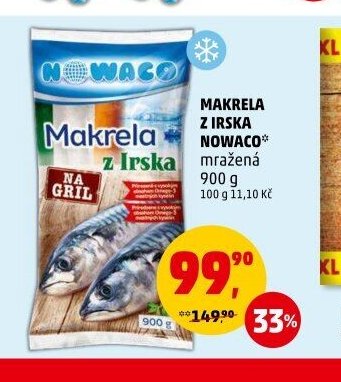 MAKRELA Z IRSKA NOWACO mražená