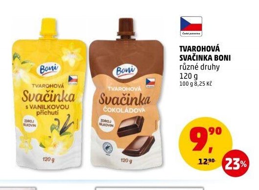 TVAROHOVÁ SVAČINKA BONI