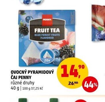 OVOCNÝ PYRAMIDOVÝ ČAJ PENNY