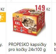 PROPESKO kapsičky pro kočky 24x100 g