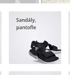 Sandály, pantofle