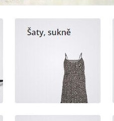 Šaty, sukně
