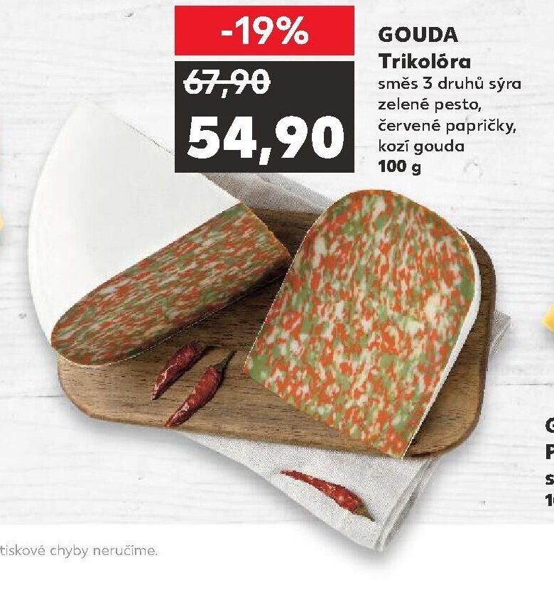 Gouda Trikolóra 100 g