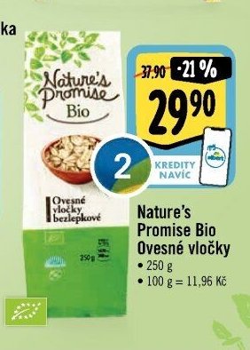 Nature's Promise Bio Ovesné vločky