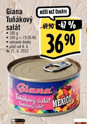 Giana Tuňákový salát