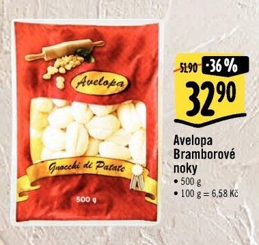 Avelopa Bramborové noky